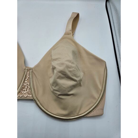 Vanity Fair 40DDD Beauty Back Full Figure Underwire Minimizer Bra- 76080 Neutral - Picture 3 of 7